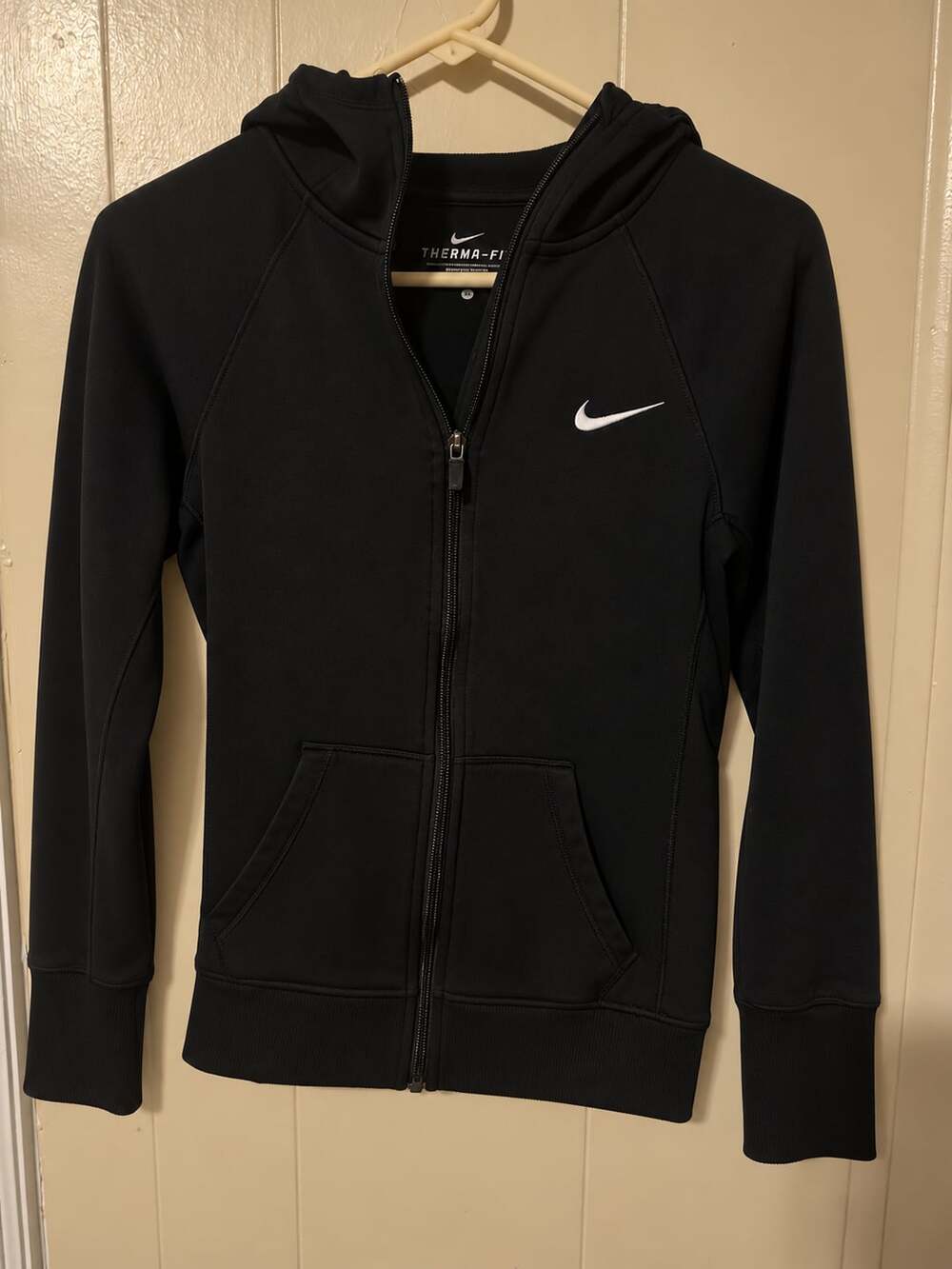 Nike Therma-Fit Full Zip Hoodie Size XS Black